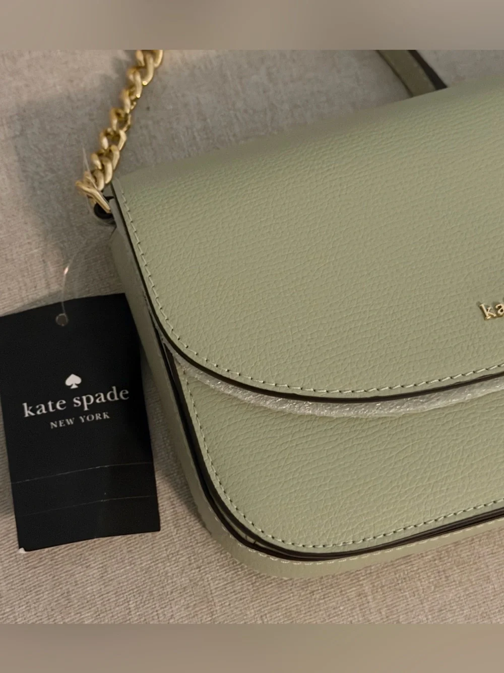 kate spade Pale Mint Leather Crossbody